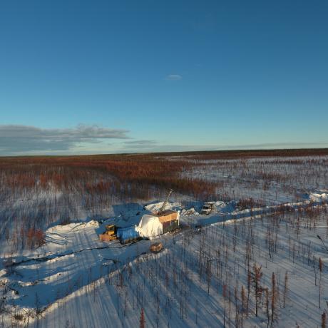 Drilling at George Lake - 2026