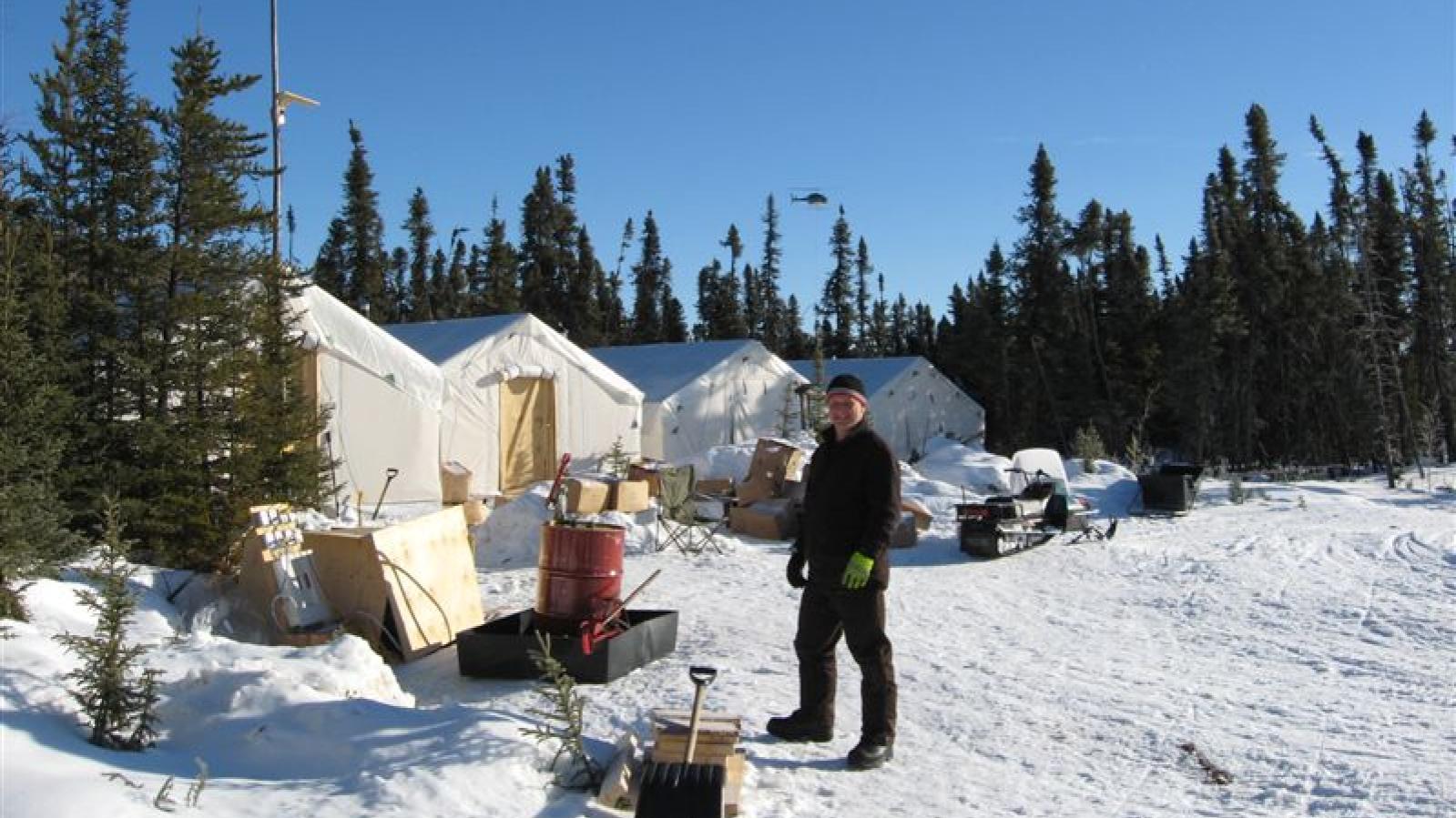 Winter Drill Camp at the Karin Lake Uranium Project in northern Saskatchewan Winter Drill Camp at the Karin Lake Uranium Project in northern Saskatchewan