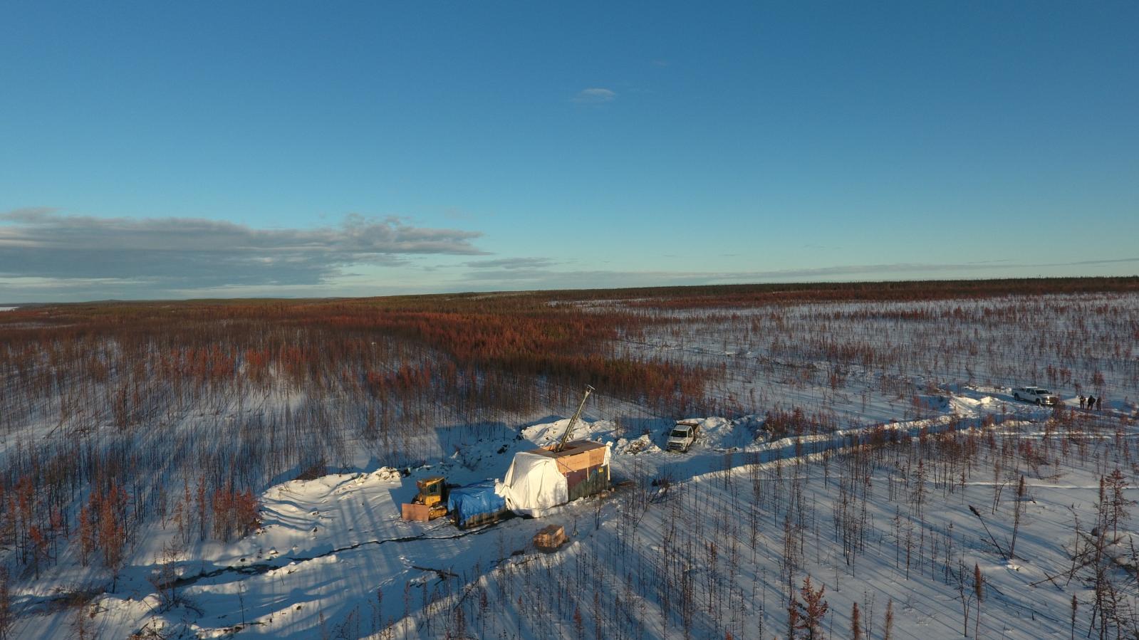 Drilling at George Lake - 2026
