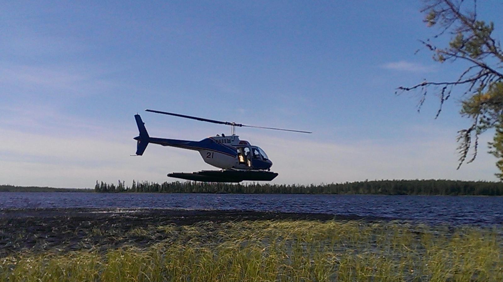 Helicopter Assisted Exploration Sampling for Uranium Mineralization in Northern Saskatchewan Helicopter Assisted Exploration Sampling for Uranium Mineralization in Northern Saskatchewan