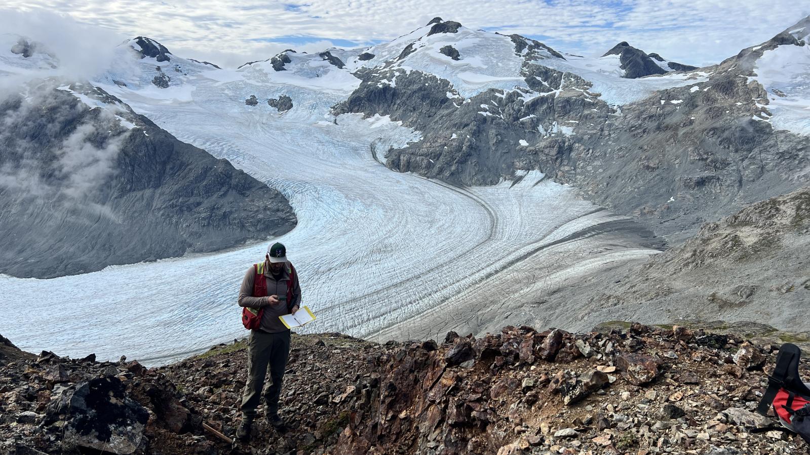Historical trench workings