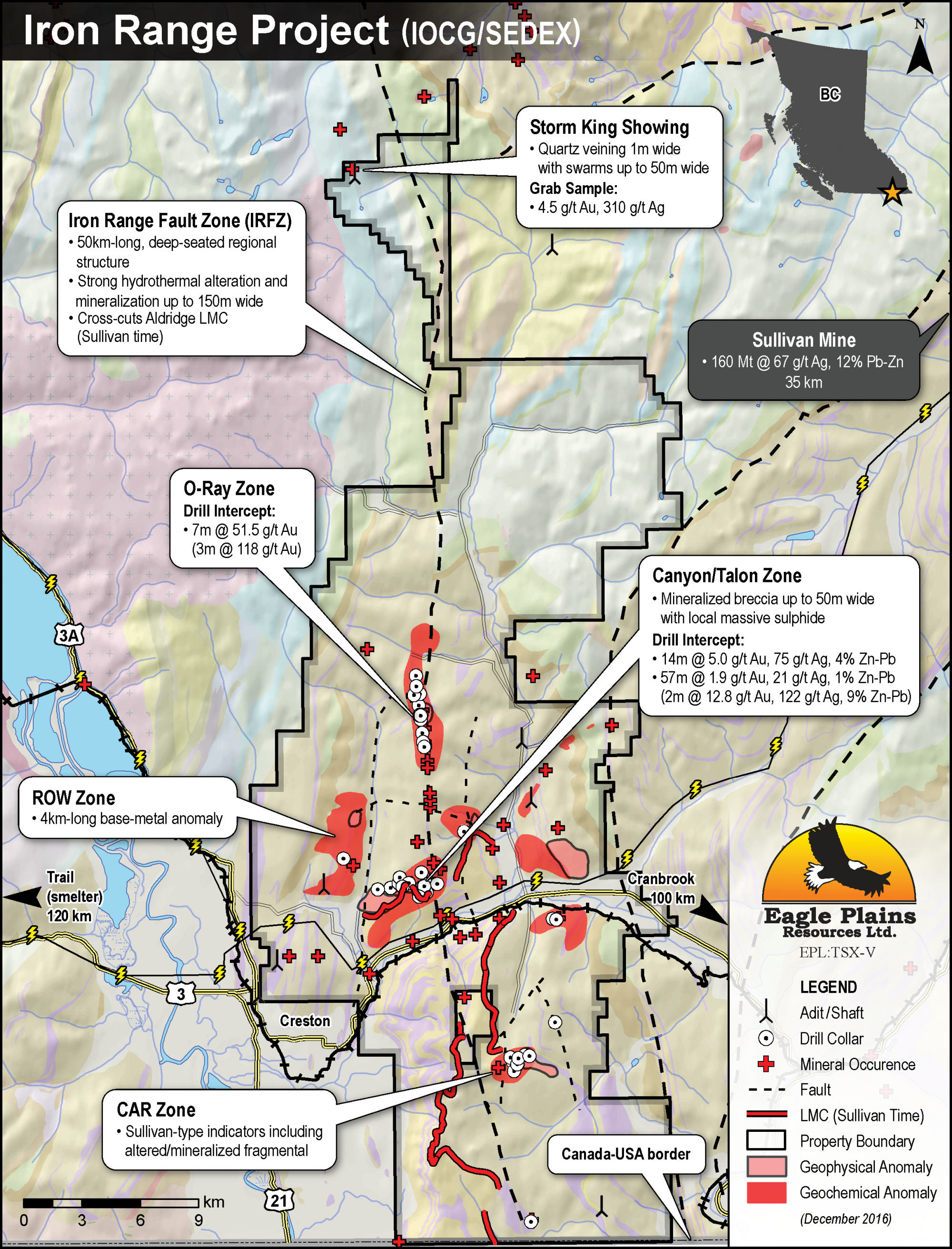 Eagle Plains Resources - Iron Range Project - Sedimentary Exhalative ...
