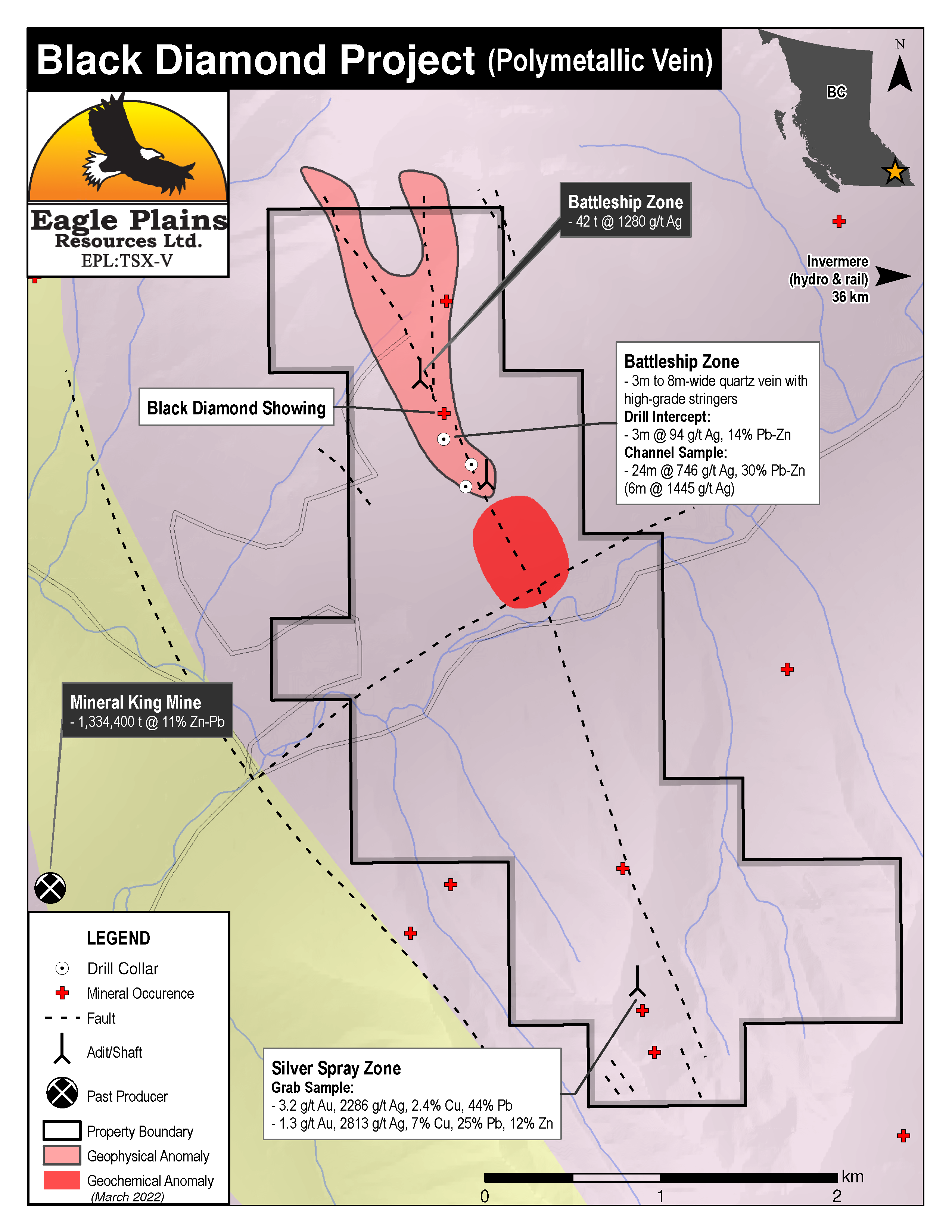 Black Diamond Project Map