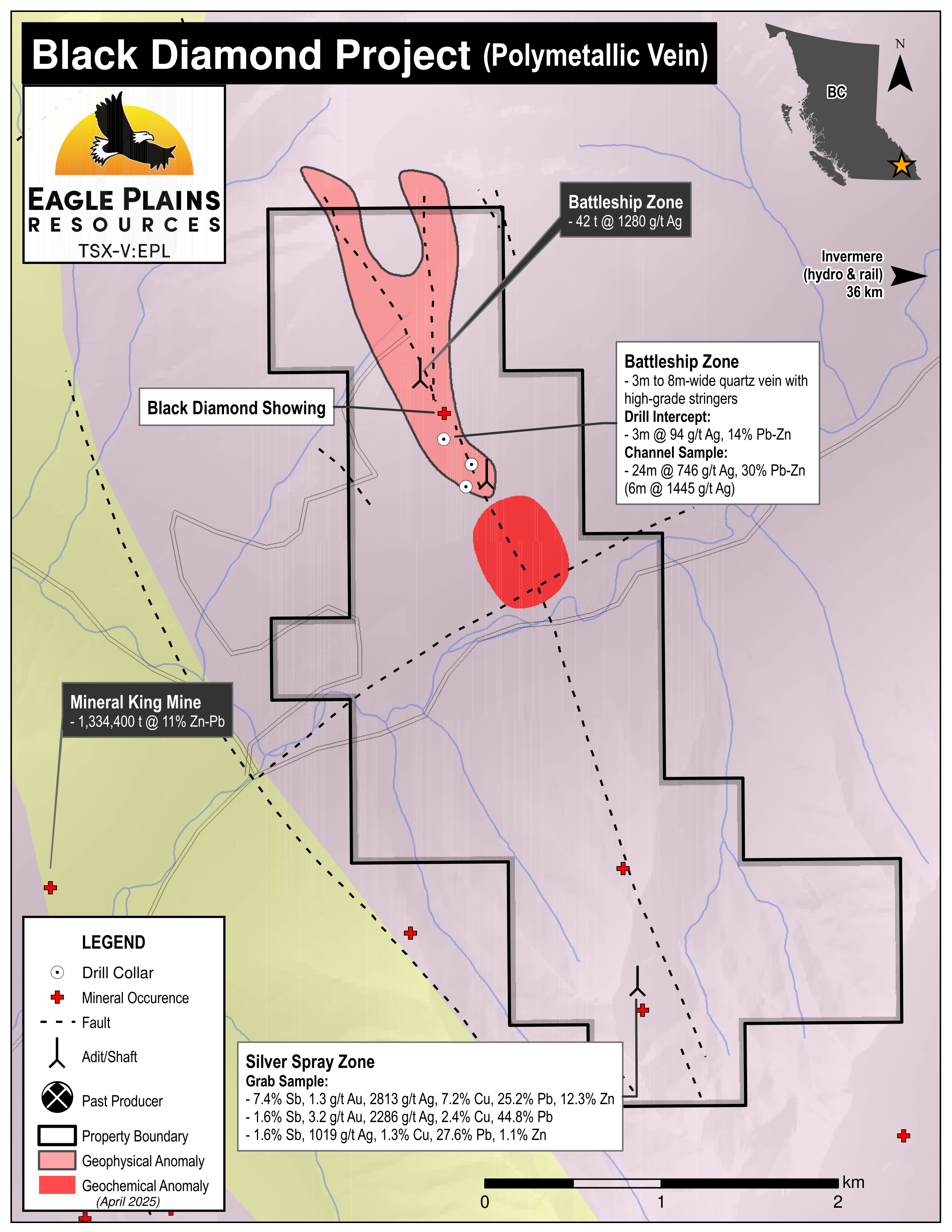 Black Diamond Project Map