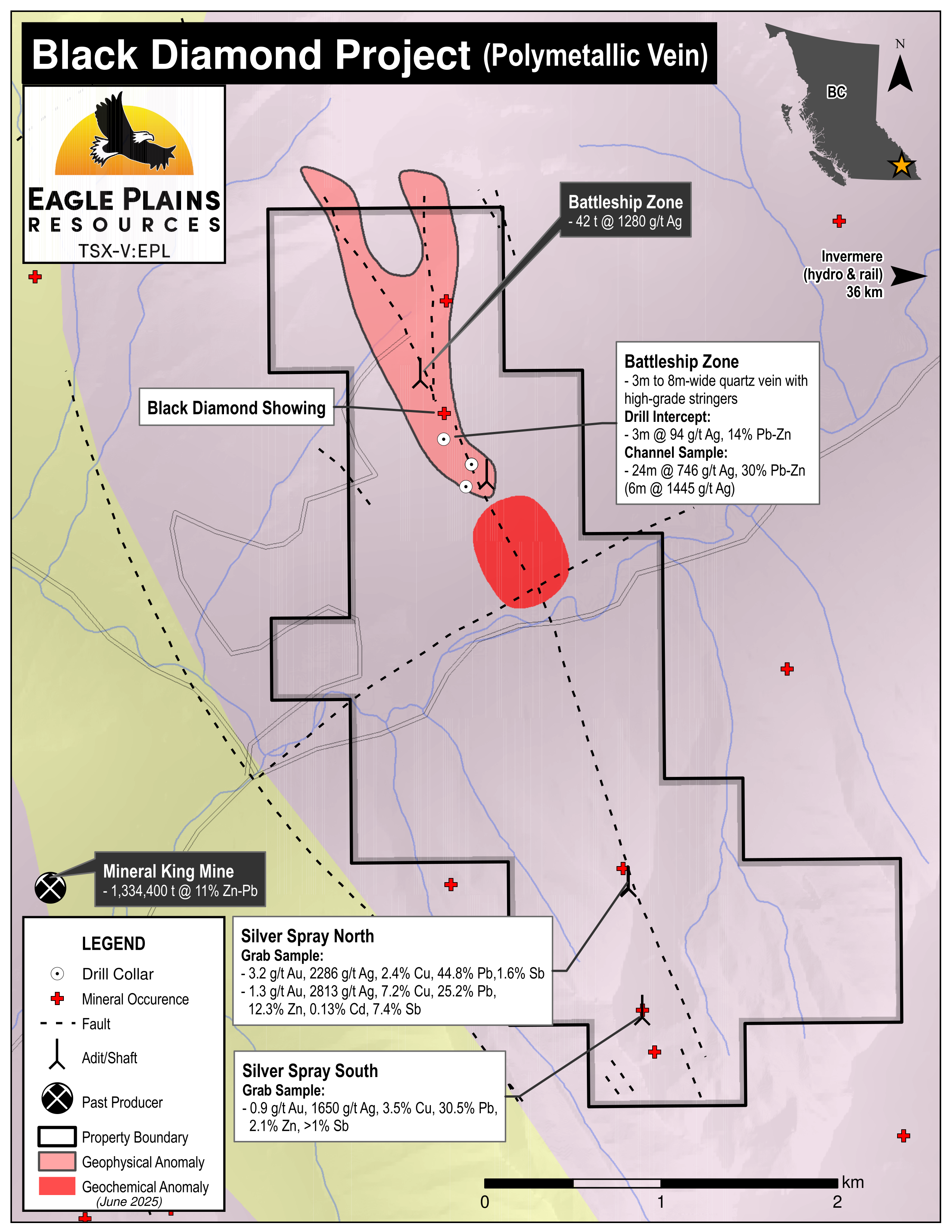 Black Diamond Project Map