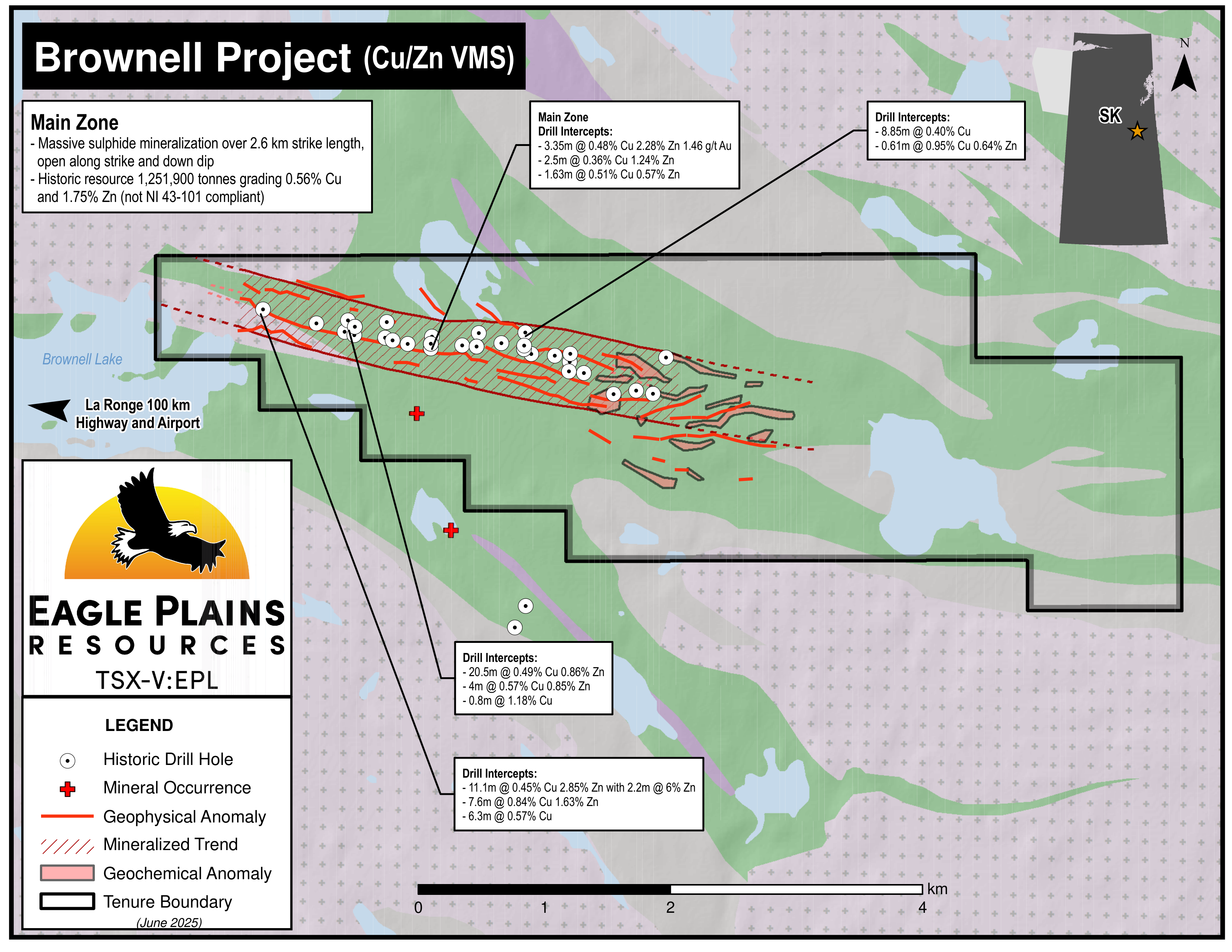 Brownell Lake Project Map