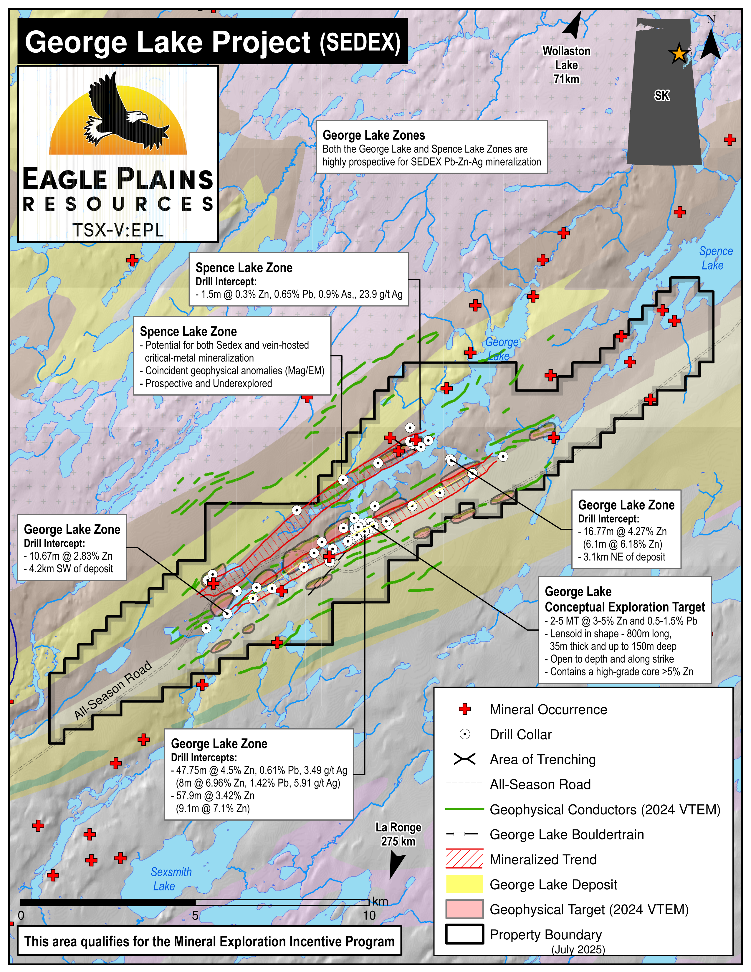 George Lake Project Map
