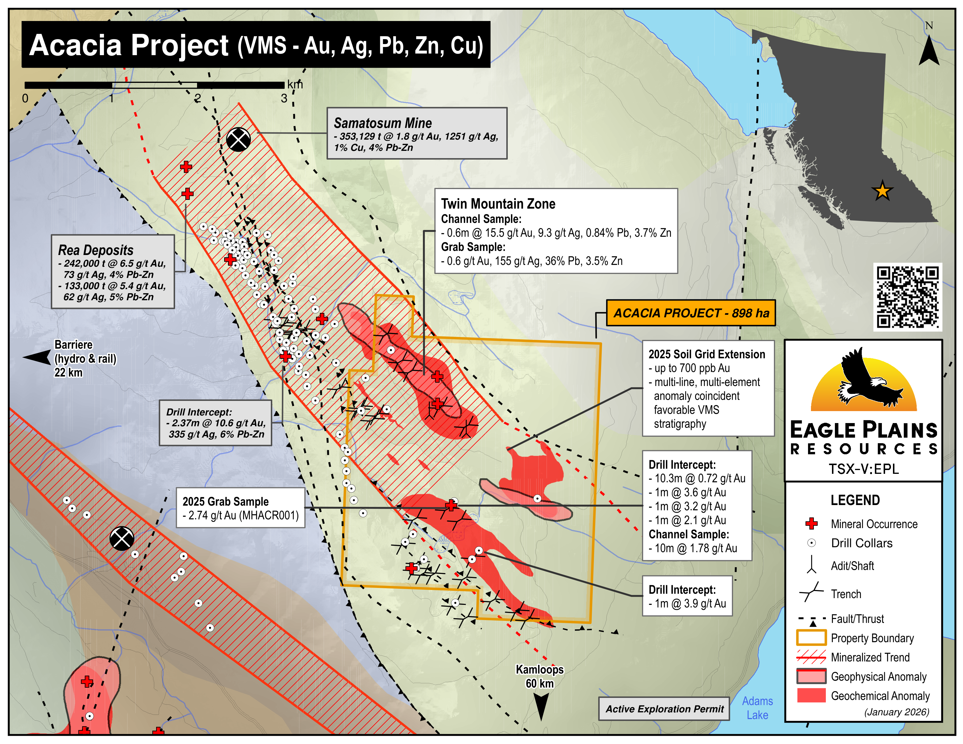 Acacia Project Map