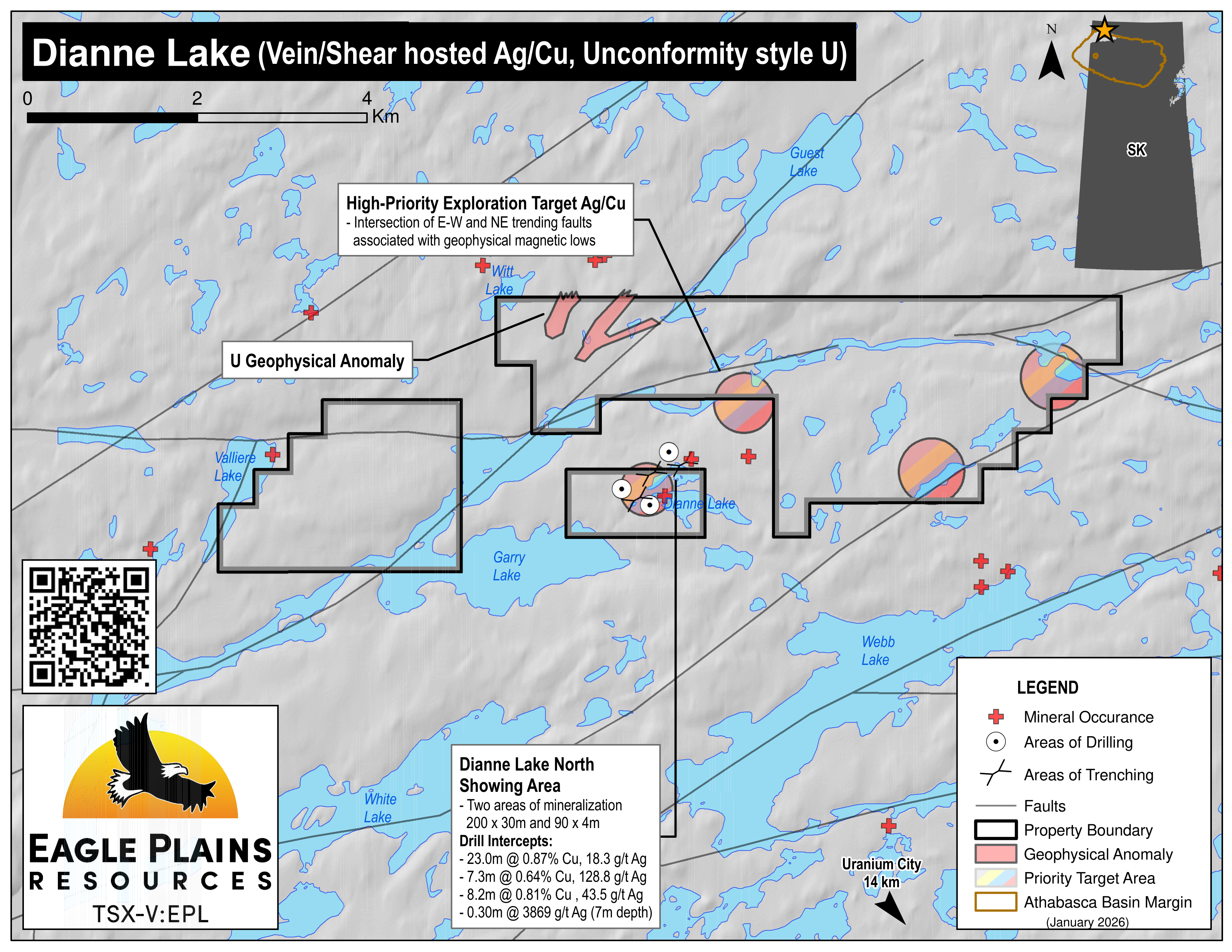 Dianne Lake Project Map
