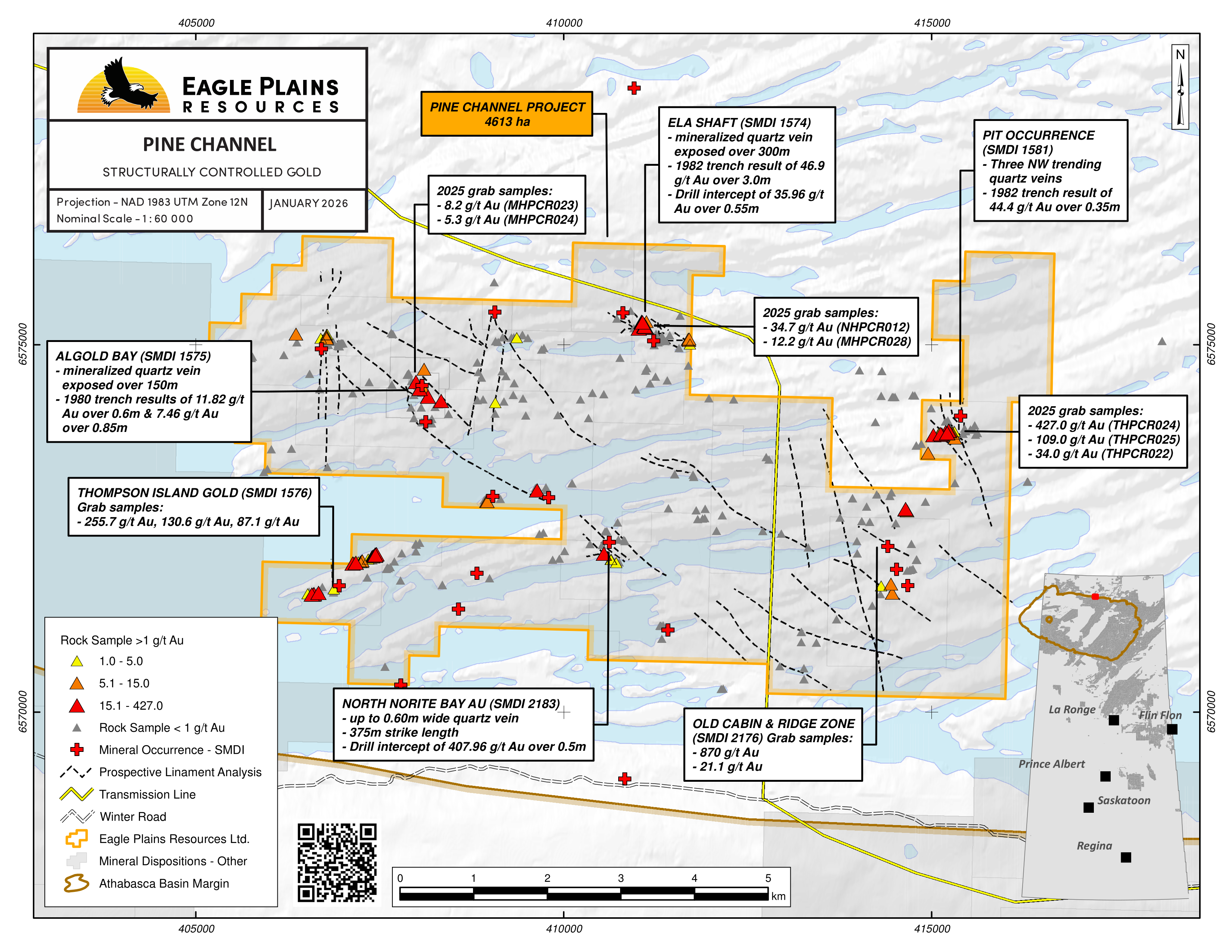 Pine Channel Project Map