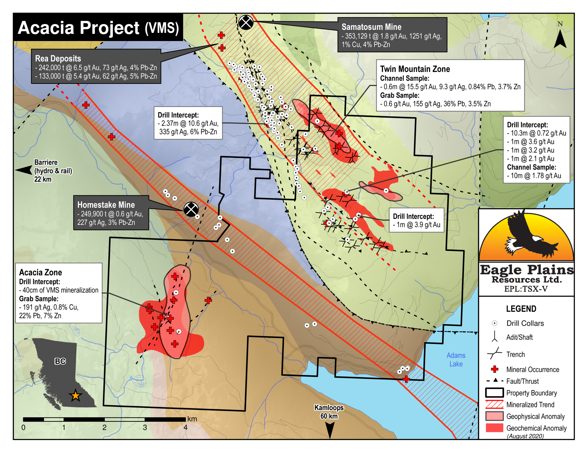 Acacia Project Map