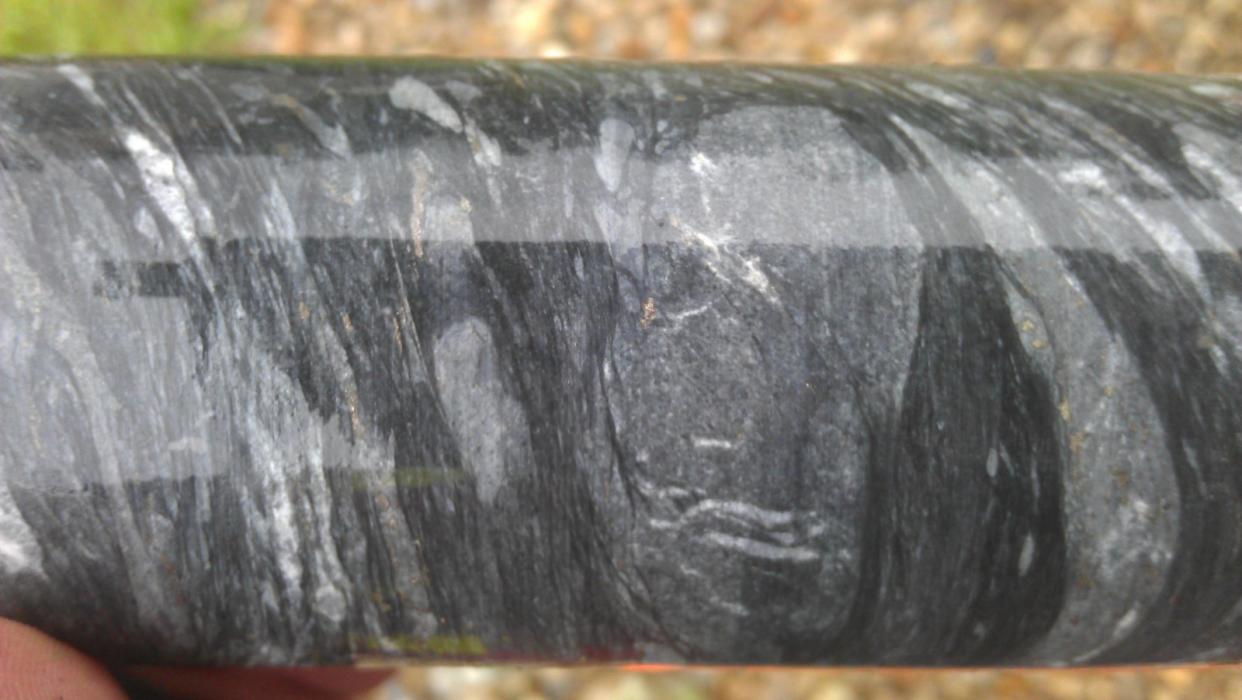 Altered Sedimenraty rocks - Acacia Zone - 2012 Acacia drill core