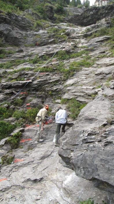 Channel sampling at the REE Yippie Anomaly of the Ice River Complex Project