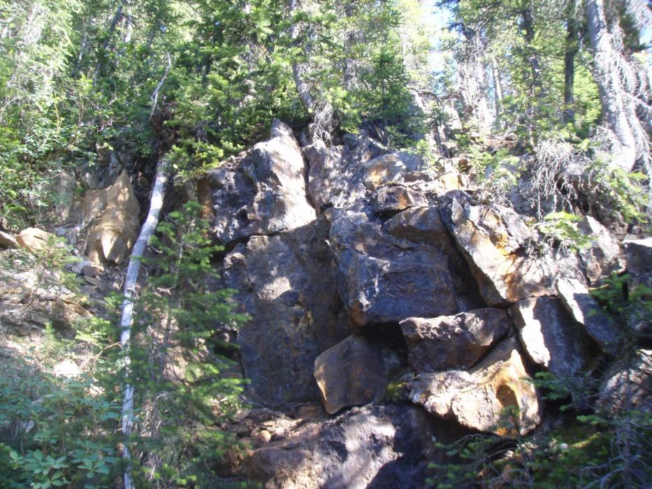 K9 2013 - Massive Pyrrhotite - Chalcopyrite - Sphalerite at the Purina Shaft