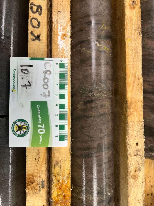 Drill Core from George Lake Critical Metals Deposit in Northern Saskatchewan