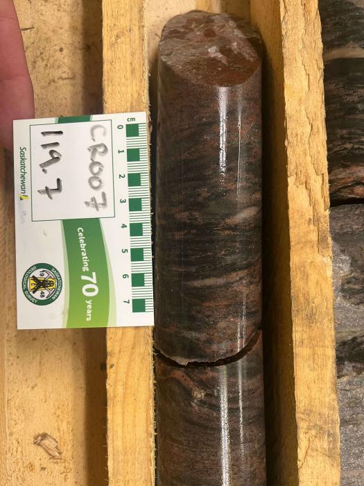 Drill Core from George Lake Critical Metals Deposit in Northern Saskatchewan