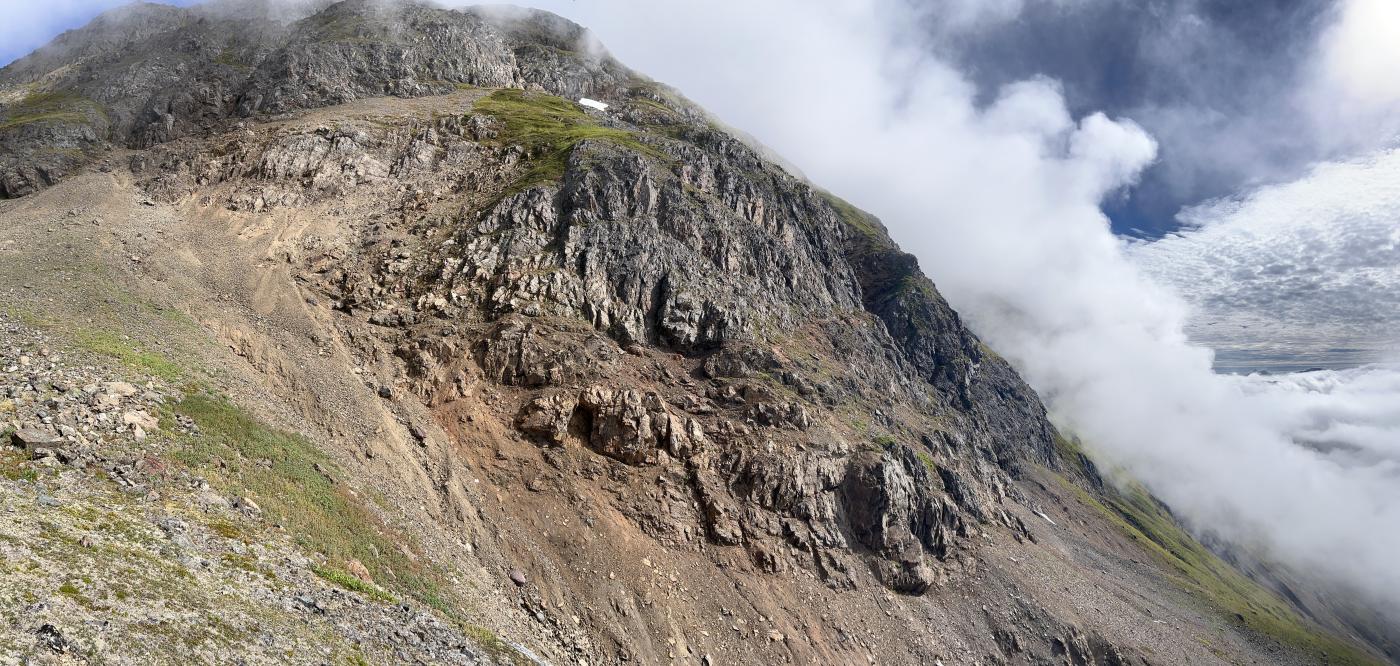 View of High Grade vein structure