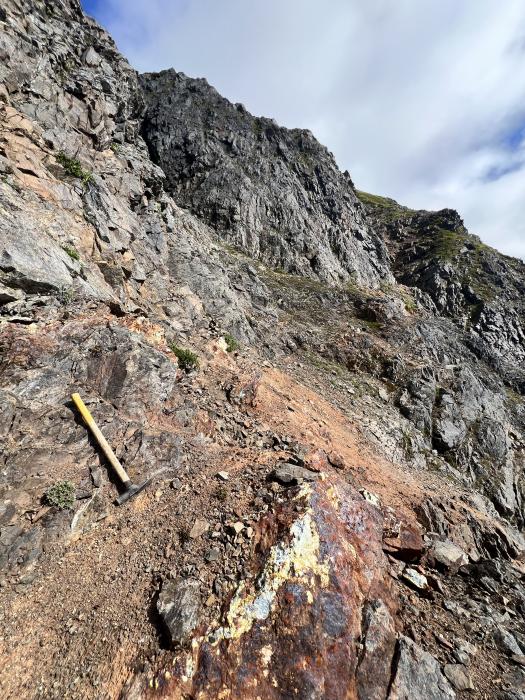 JCBLDR001 (1.8m chip) 29.9 g/t Au, 22.6 g/t Ag