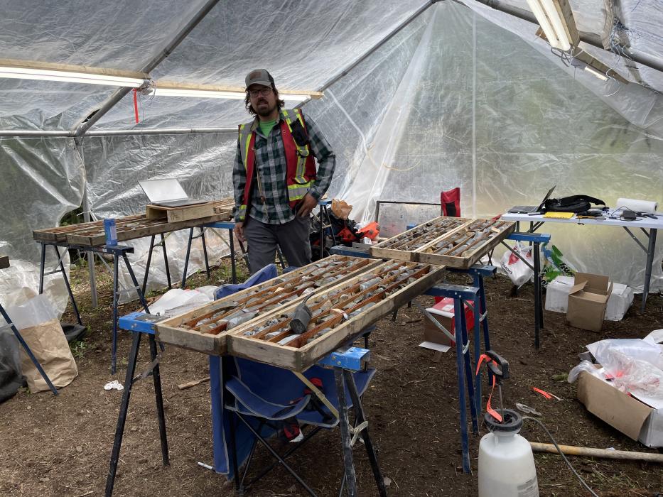Processing Core from the Donna Drill Program 2019