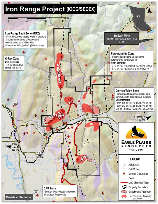 Iron Range Project Map Iron Range Project Map